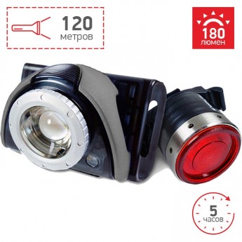 Комплект светодиодных фонарей LED LENSER B5R серый+B2R