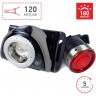 Комплект светодиодных фонарей LED LENSER B5R серый+B2R 9023